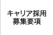 キャリア採用募集要項